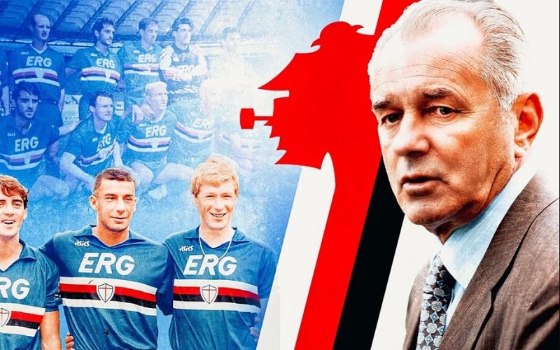 Tiểu sử Sampdoria (1946) - Sự huy hoàng trong giải Serie A 2 HLV Vujadin Boškov